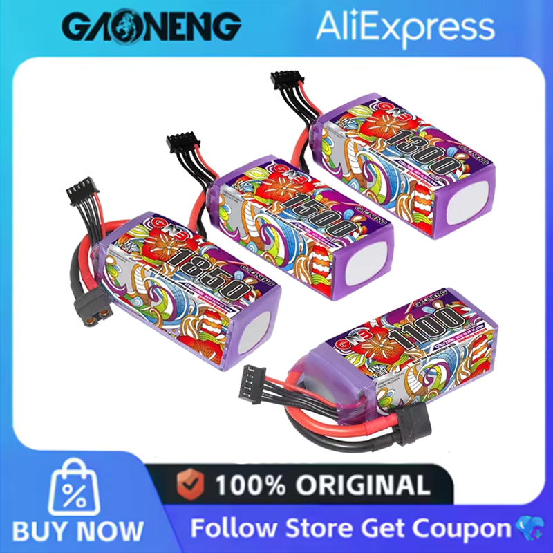 Nano Quad Fpv - 2 Stuks GNB 6S Lipo Batterij