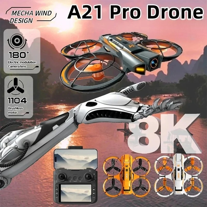 Drone Ls Rc - Originele A21 Pro Drone 4K Professionele