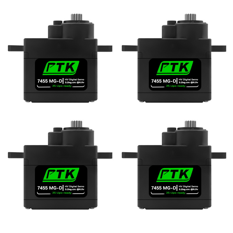 Rc Car Servo - PTK 7455MG-D servo 12g Digitale Servo