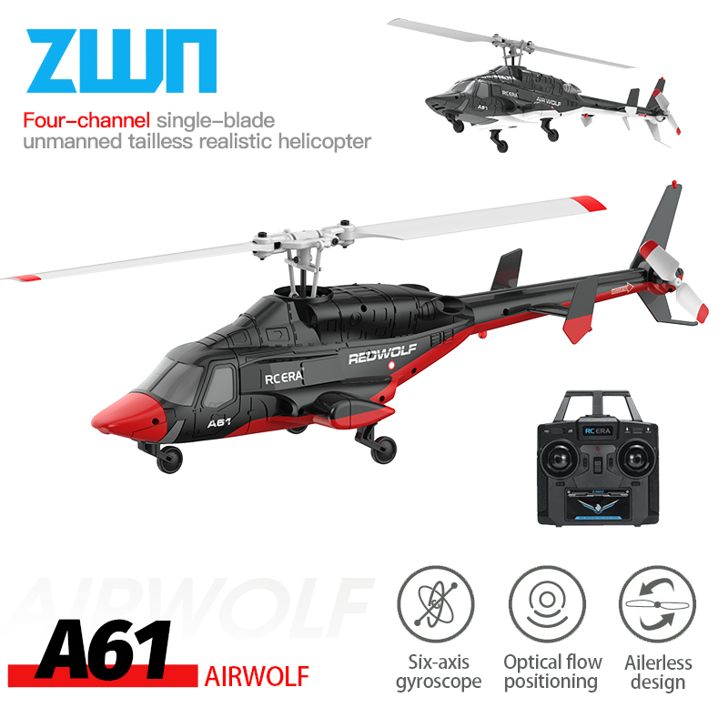 Drone Shahed Rc - A61 RC Helicopter 2.4G 6-Aixs Gyroscoop
