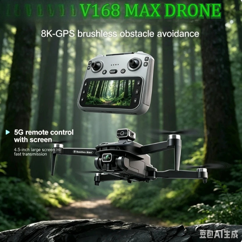 Drone Ls Rc - Originele V168 MAX Opvouwbare RC Drone