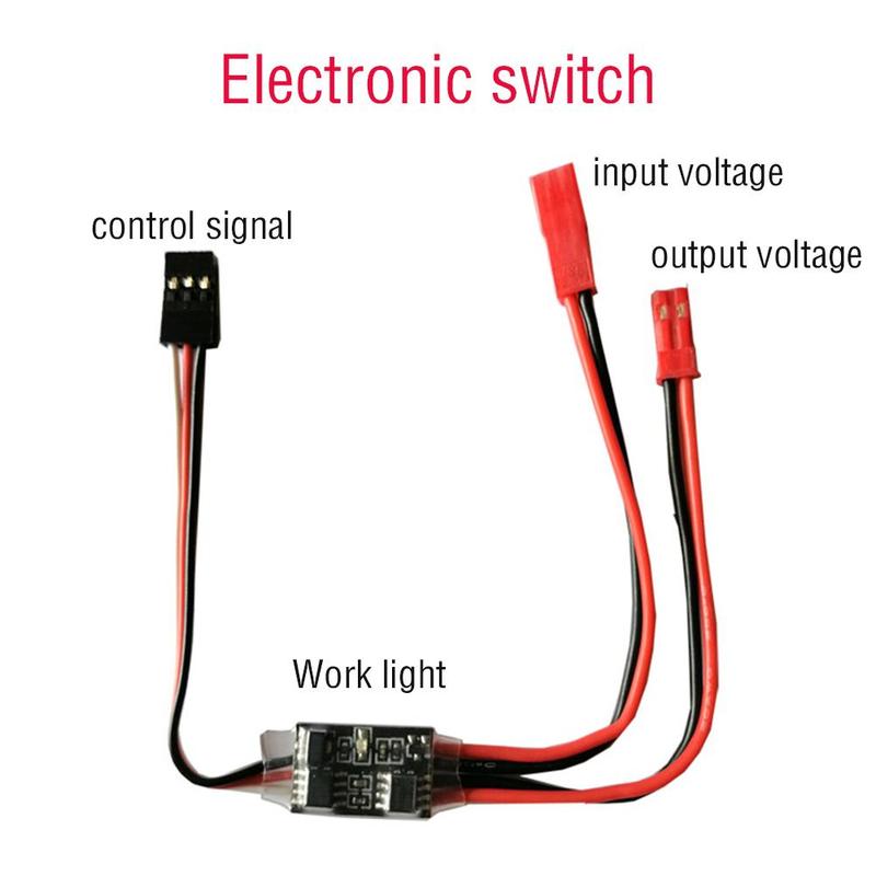 Drone Rc Signal - 2-20A Hoge Stroom Afstandsbediening Elektronische Schakelaar