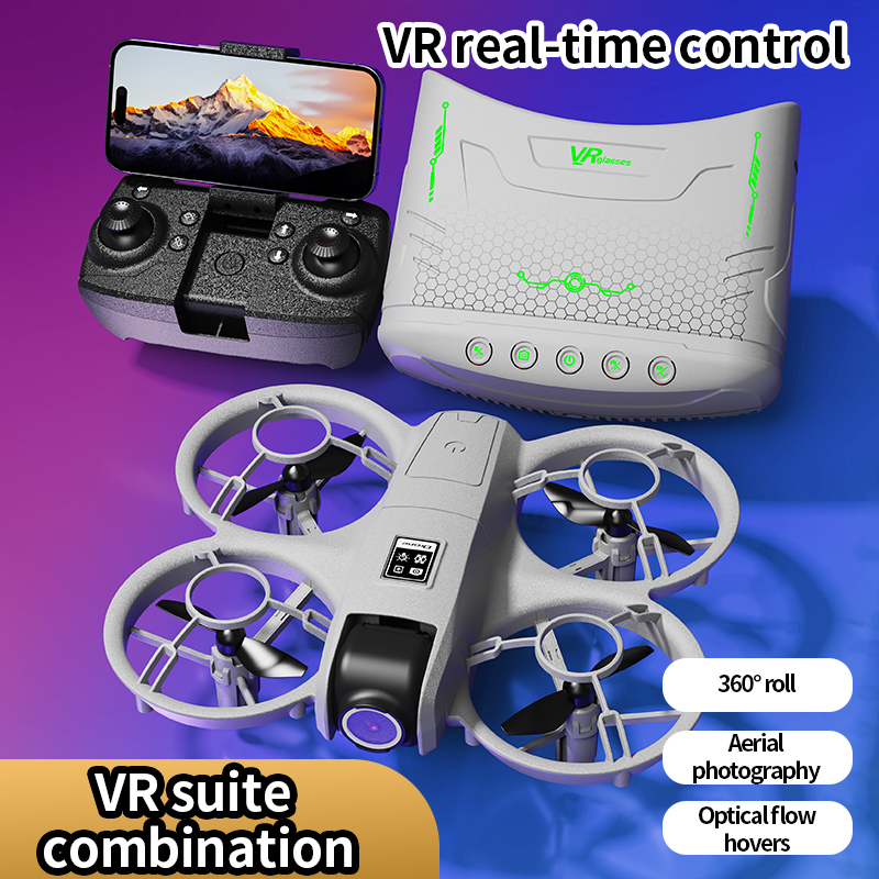 Drone Rc Plegable - X228 VR FPV Drone HD Dual