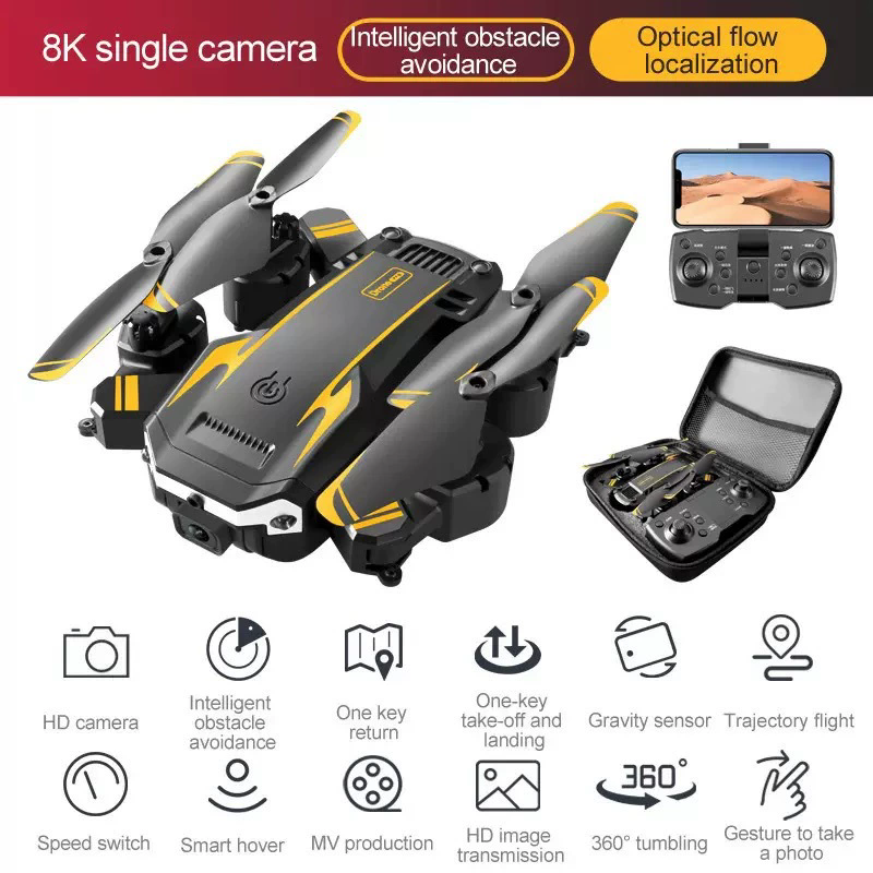Drone Rc Foldable - G6 Mini FPV Drone Met HD