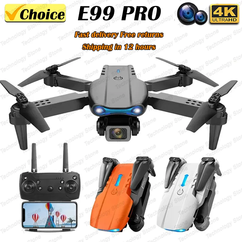 Drone Rc E99 Pro - E99 K3 Pro Opvouwbare Mini Drone