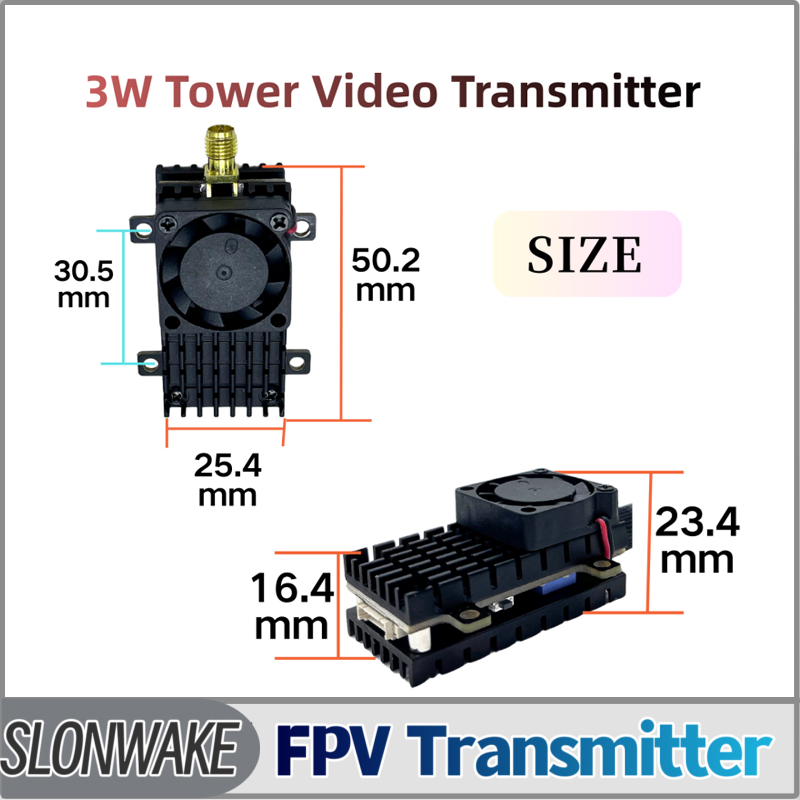 Drone With Rc Remote - SLONWAKE 5.8G 3000mW Simulatie VTX FPV