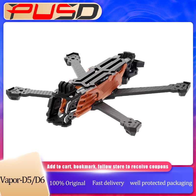 Nano Quad Fpv - GEPRC GEP-Vapor-D5 D6 O4 Pro Koolstofvezel