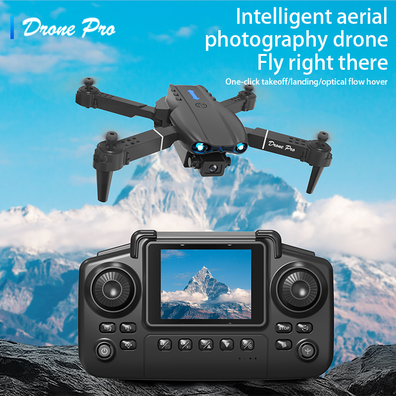 Drone Rc Foldable - E99 Air Screen Control Drone Professionele