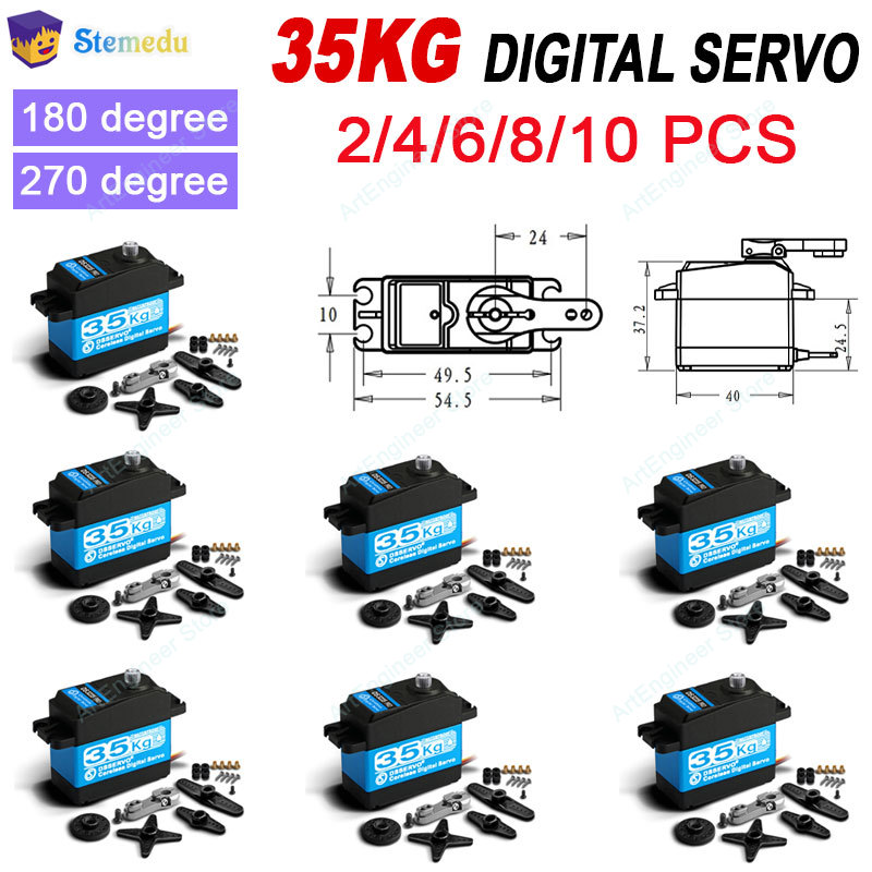 Rc Car Servo - DS3235 PRO 35kg High-Torque Digitale Servo