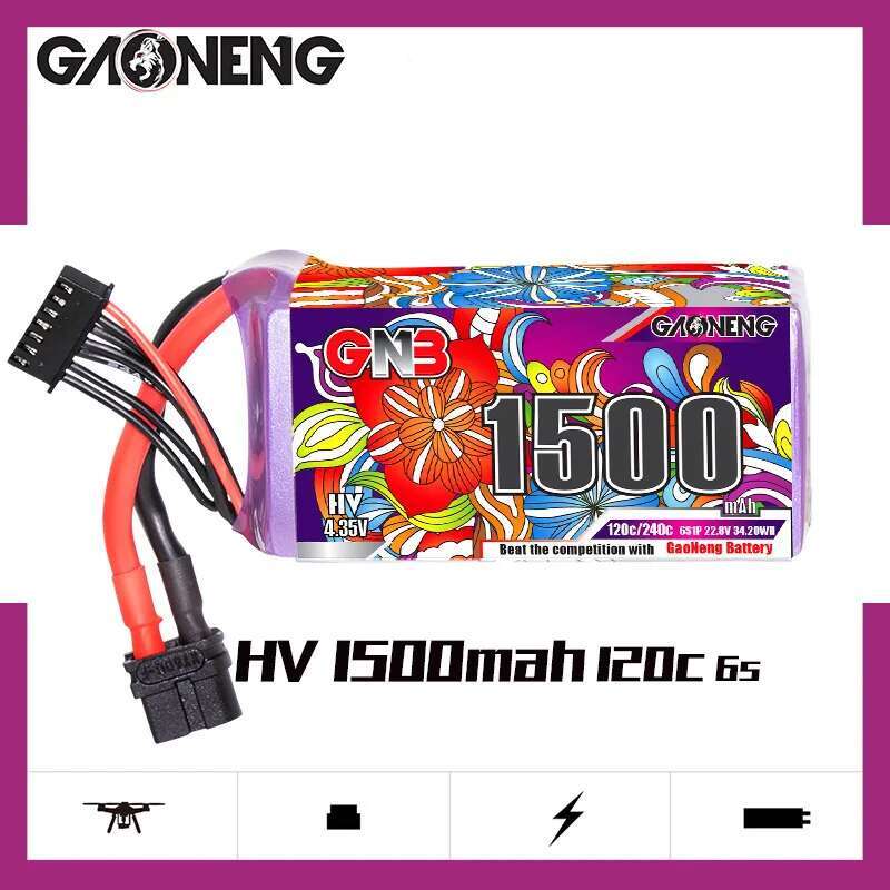 2 Stuks GNB 6S Lipo Batterij 2 - Nano Quad Fpv recensie en prijs