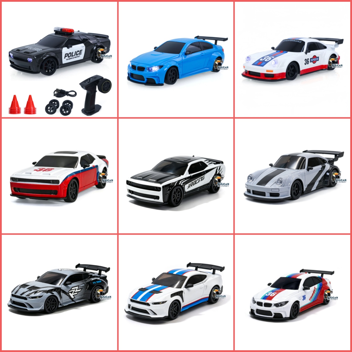Nieuwe 1/36 RC Drift Auto 3611 - Drone Shahed Rc recensie en prijs