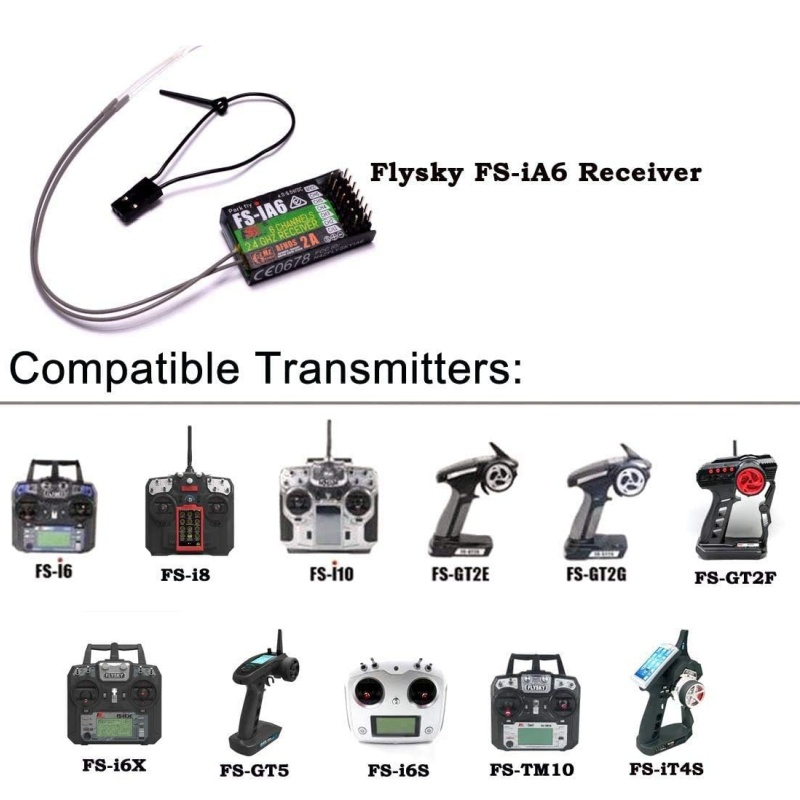 Flysky FS-IA6 Ontvanger 6CH Du - Drone Rc Battery recensie en prijs