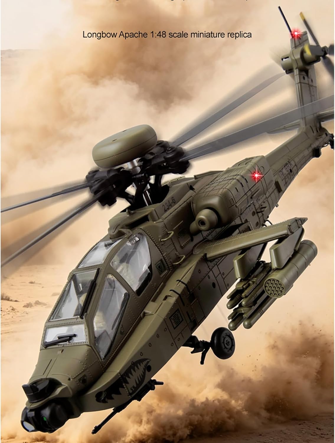 310MM 6CH C170 AH-64D RC Helik - Drone Shahed Rc recensie en prijs