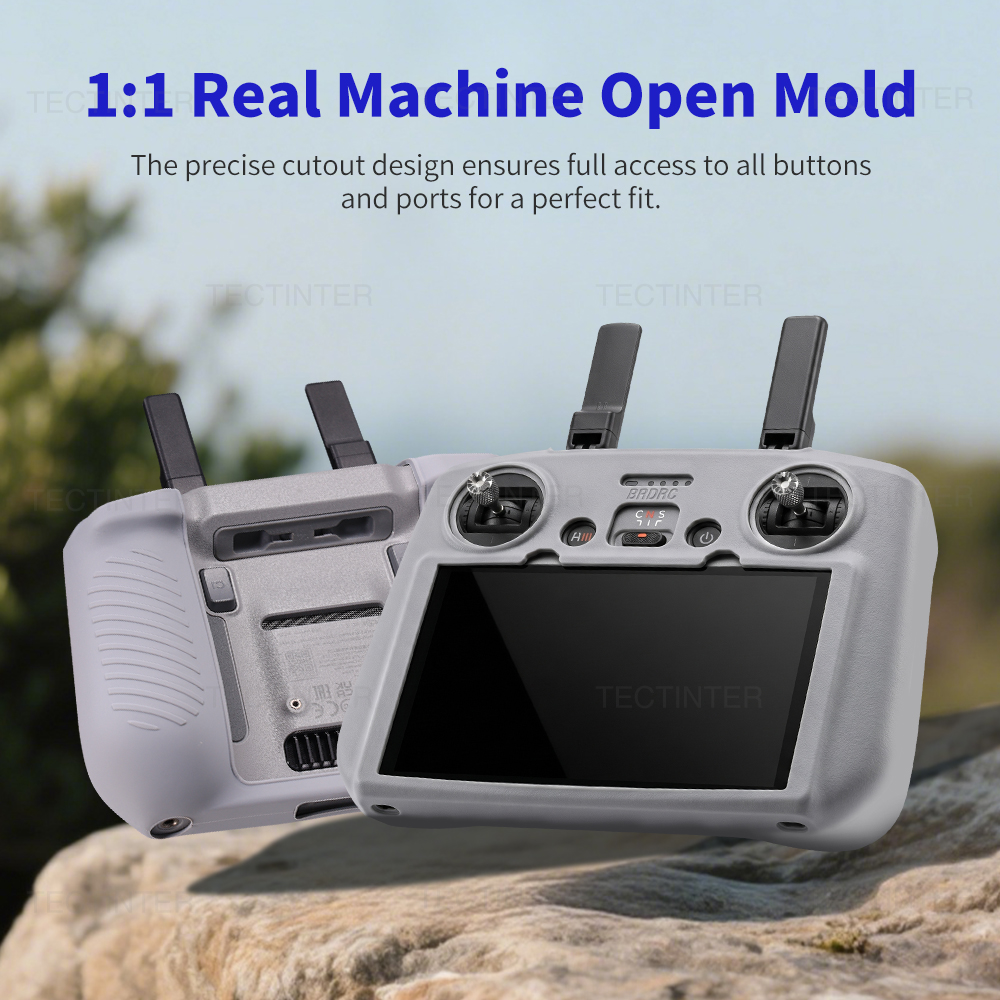 Zachte siliconen beschermhoes  - Drone Dji Rc Mini 3 Pro recensie en prijs