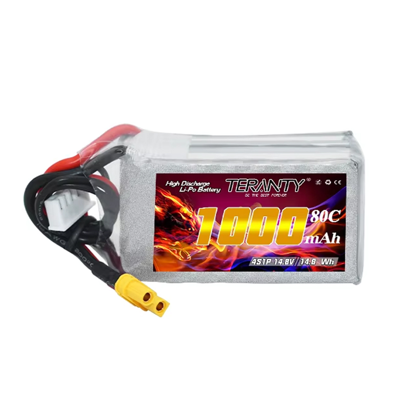 TERANTY 4S 1000mAh 14.8V 80C/1 - Nano Quad Fpv recensie en prijs