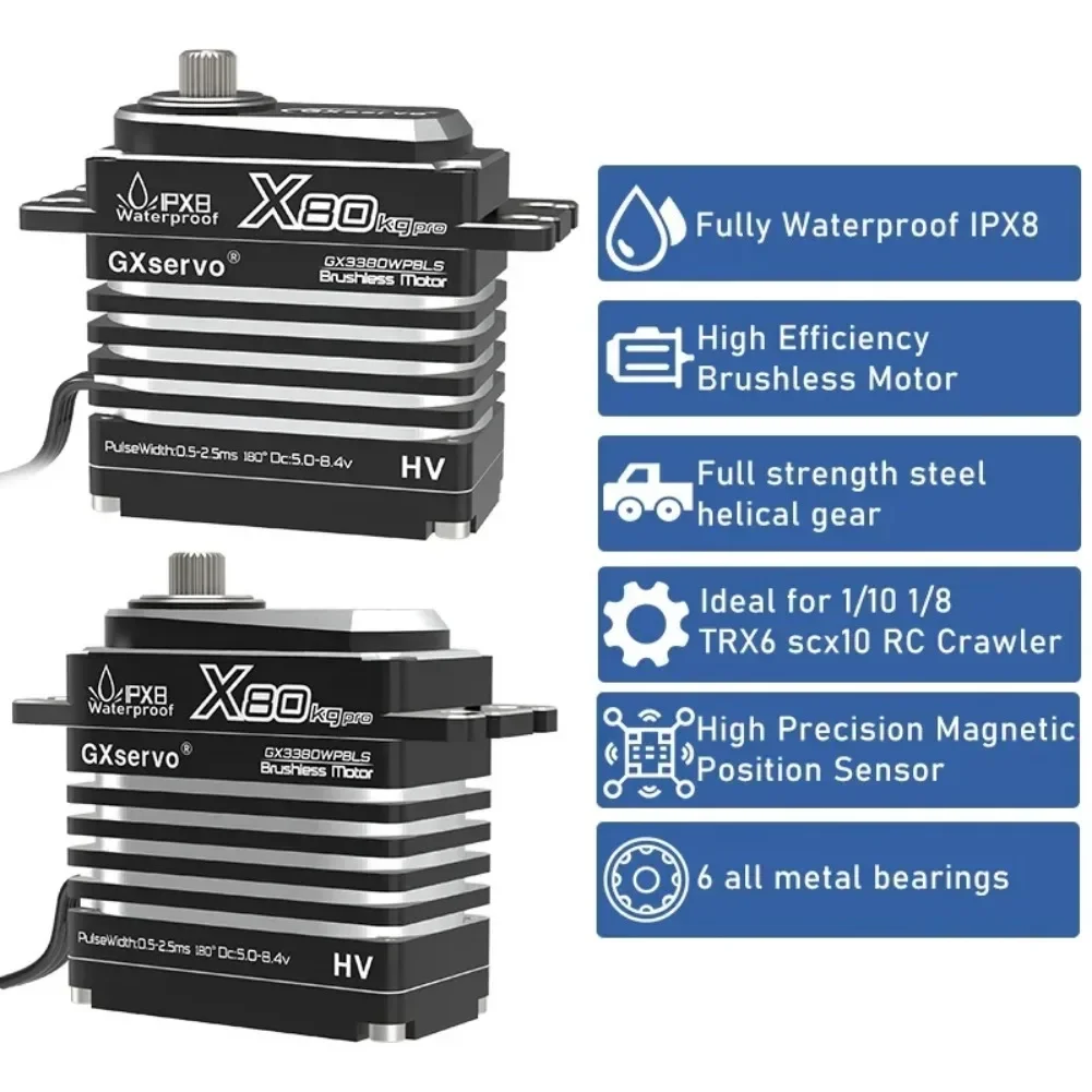80KG digitale servomotor volle - Rc Car Servo recensie en prijs
