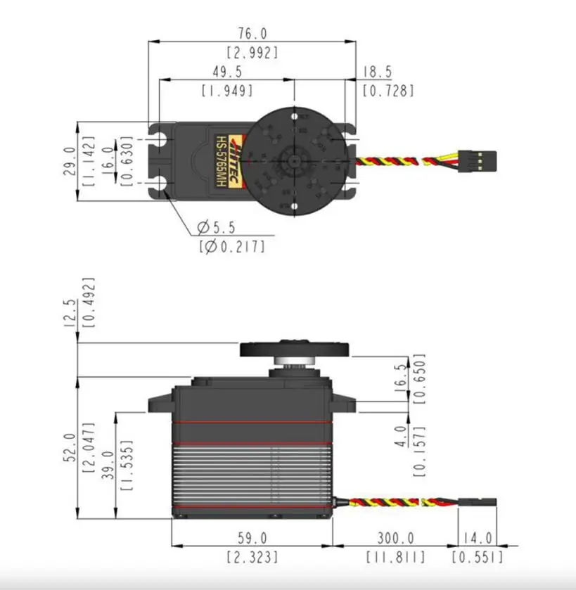 HS-5765MH Hoogspannings progra - Rc Car Servo recensie en prijs