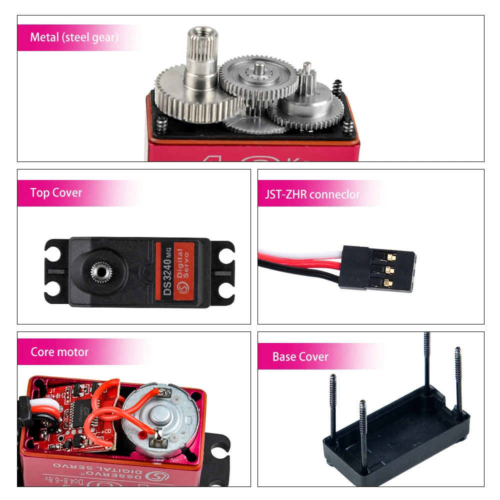 40KG Dsservo DS3240 Groot kopp - Rc Car Servo recensie en prijs