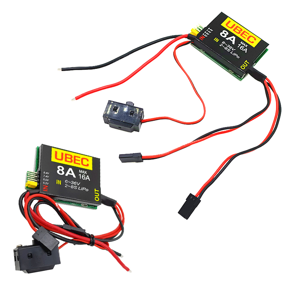 Nieuwe 2S-6S 6-36 V UBEC-8A BE - Rc Car Servo recensie en prijs