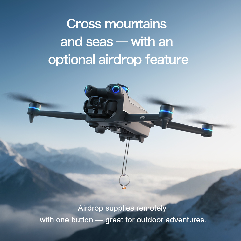 Originele GT60 GPS Opvouwbare  - Drone Ls Rc recensie en prijs