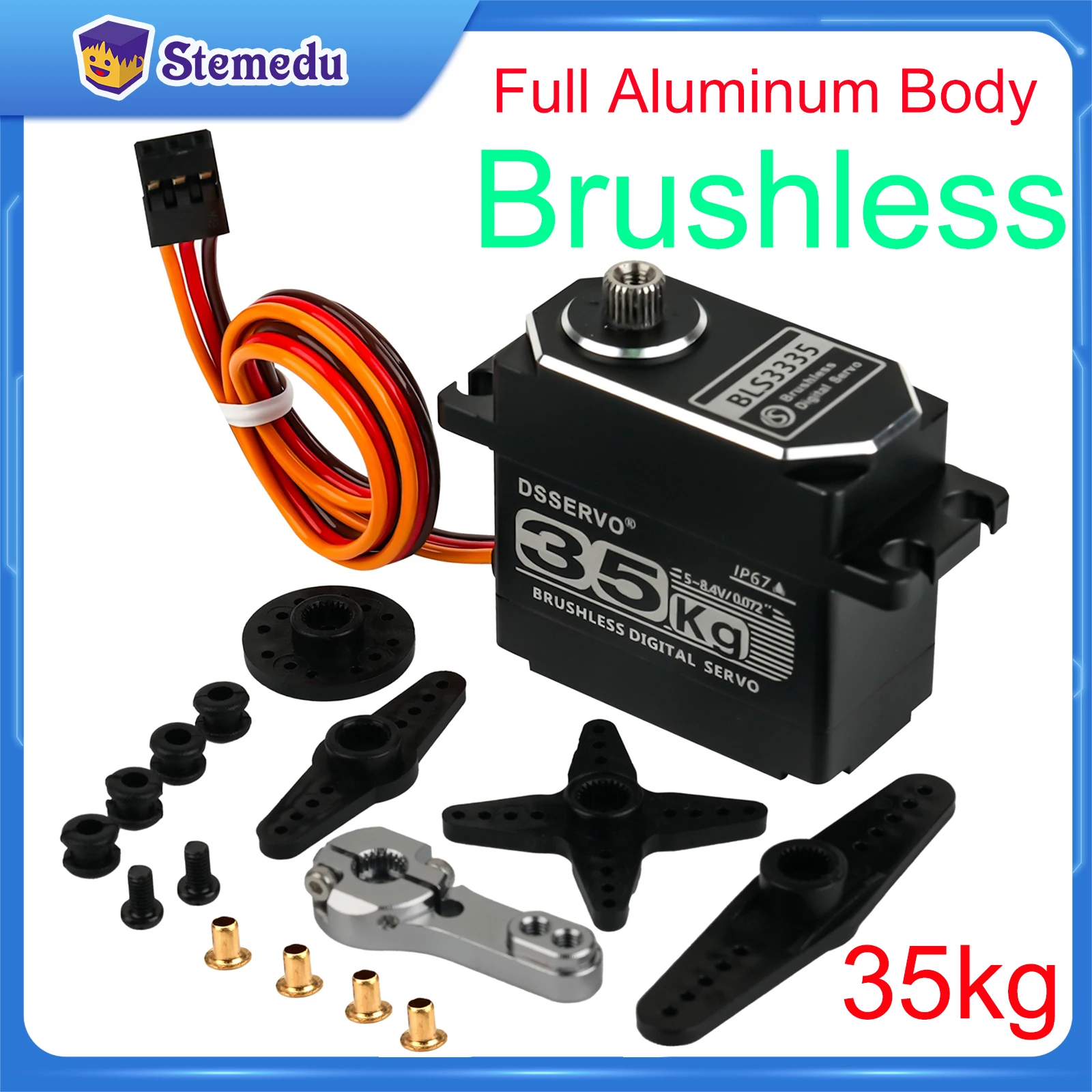 35KG BLS3335 digitale servomot - Rc Car Servo recensie en prijs