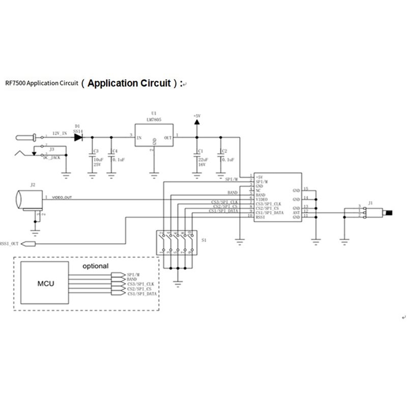 A01K-RF7500 6G-7.5G VRX Ontvan - Drone Rc Signal recensie en prijs