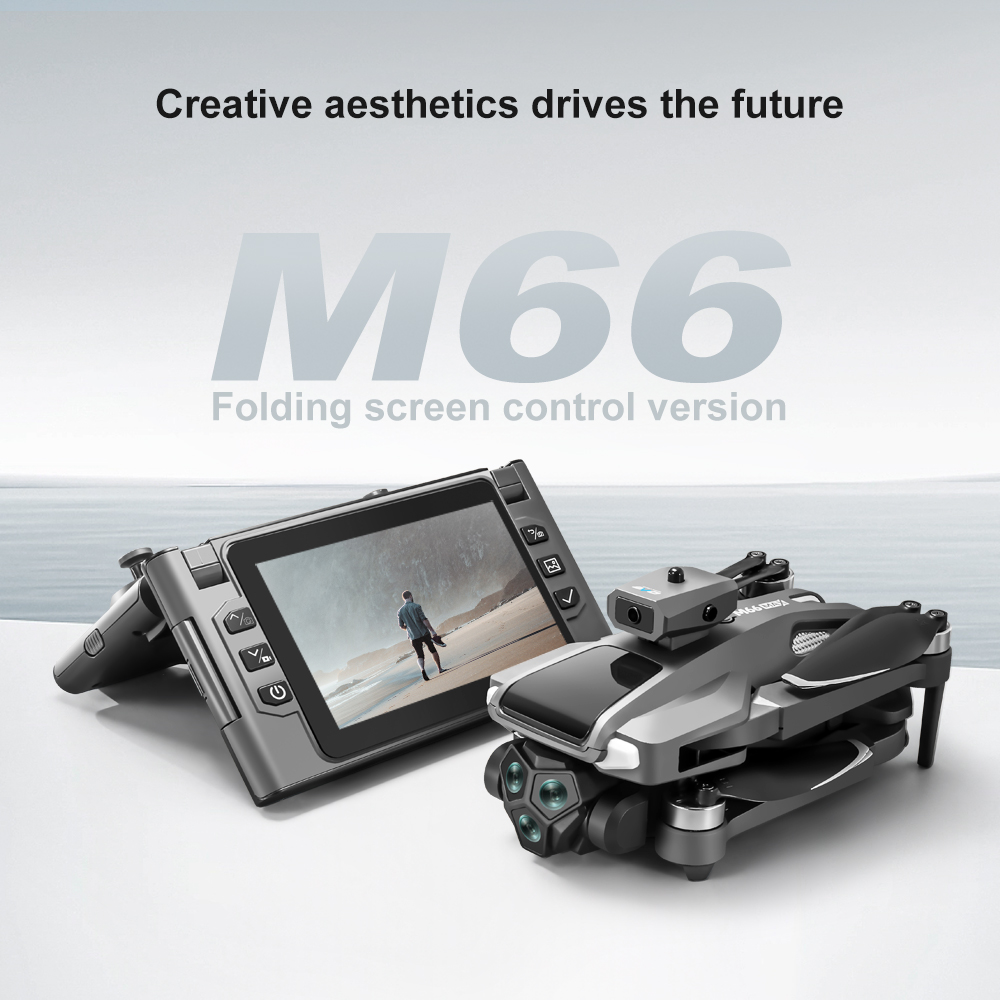 Opvouwbare M66 RC drone met 4, - Drone Rc Foldable recensie en prijs