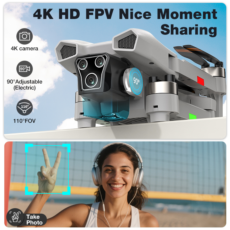NIEUWE Hot L017 Pro Drone Bors - Drone Rc Foldable recensie en prijs