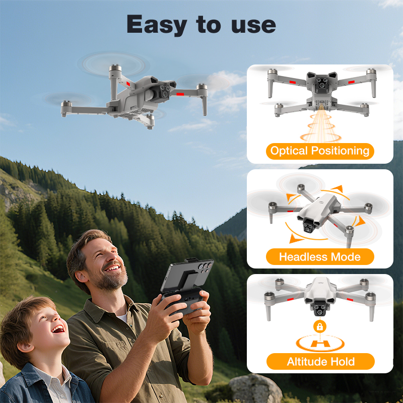 NIEUWE Hot L017 Pro Drone Bors - Drone Rc Foldable recensie en prijs