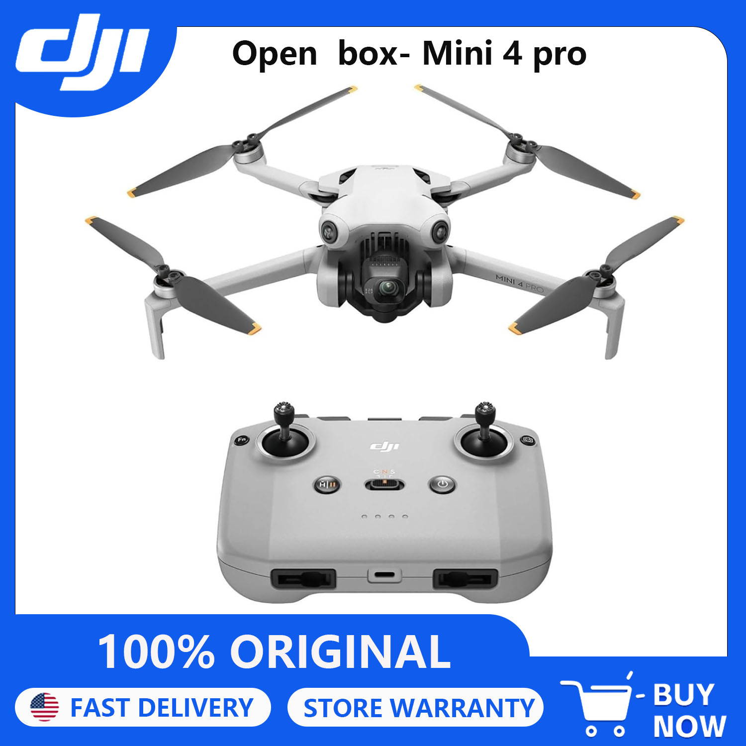 Open Box-DJI Drones Mini 4 Pro - Drone Dji Rc Mini 3 Pro recensie en prijs