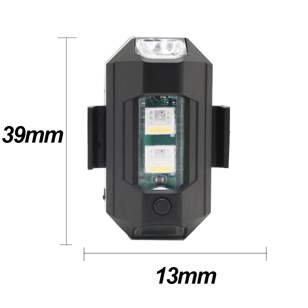 Motorfiets LED RGB-waarschuwin - Drone Rc Signal recensie en prijs