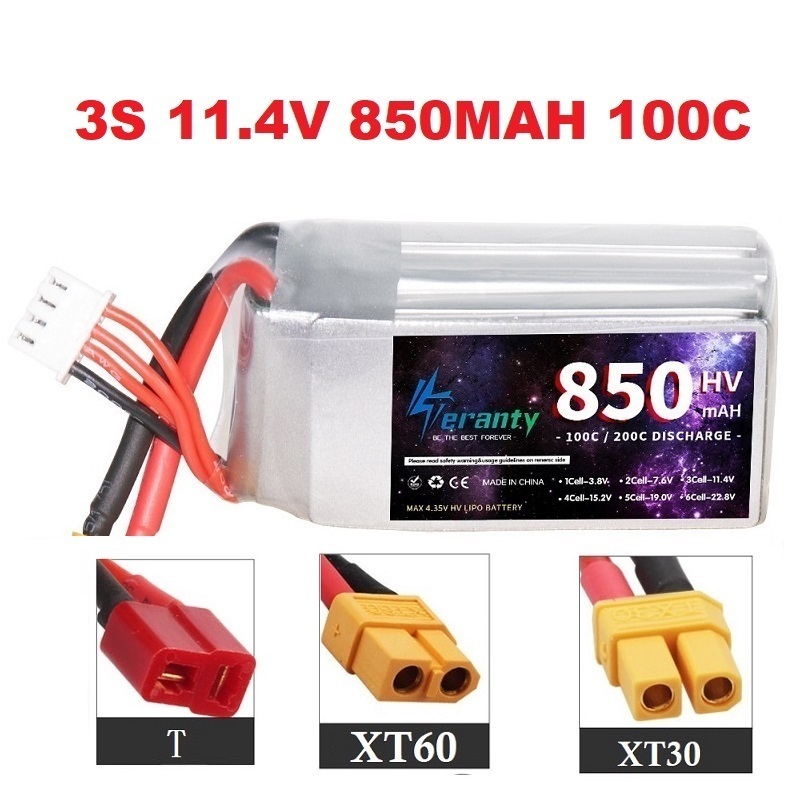 1/2/3PCS TERANTY 3S 11.4V Lipo - Nano Quad Fpv recensie en prijs
